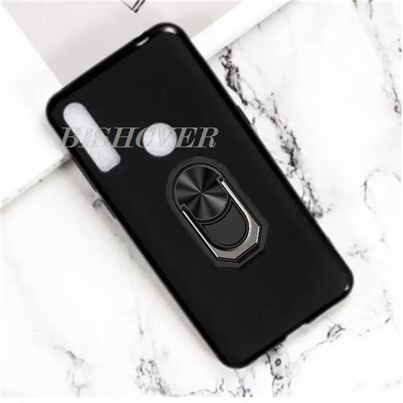 Противоударный чехол с кольцом-держателем для Motorola One 5,9 