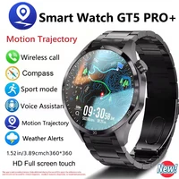 For HUAWEI GT5 Pro GPS NFC Smart Watch Men 360*360 AMOLED Screen Heart rate Bluetooth Call IP67 Waterproof Man Smartwatch 2025 1