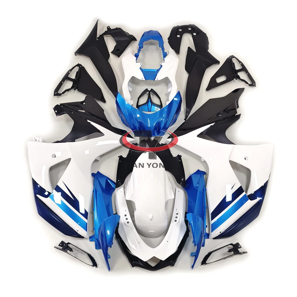 

Для GSXR1000 K9 2009 2010 2011 2012 2013 2014 2015 2016 полный комплект обтекателей яркий белый синий цвет