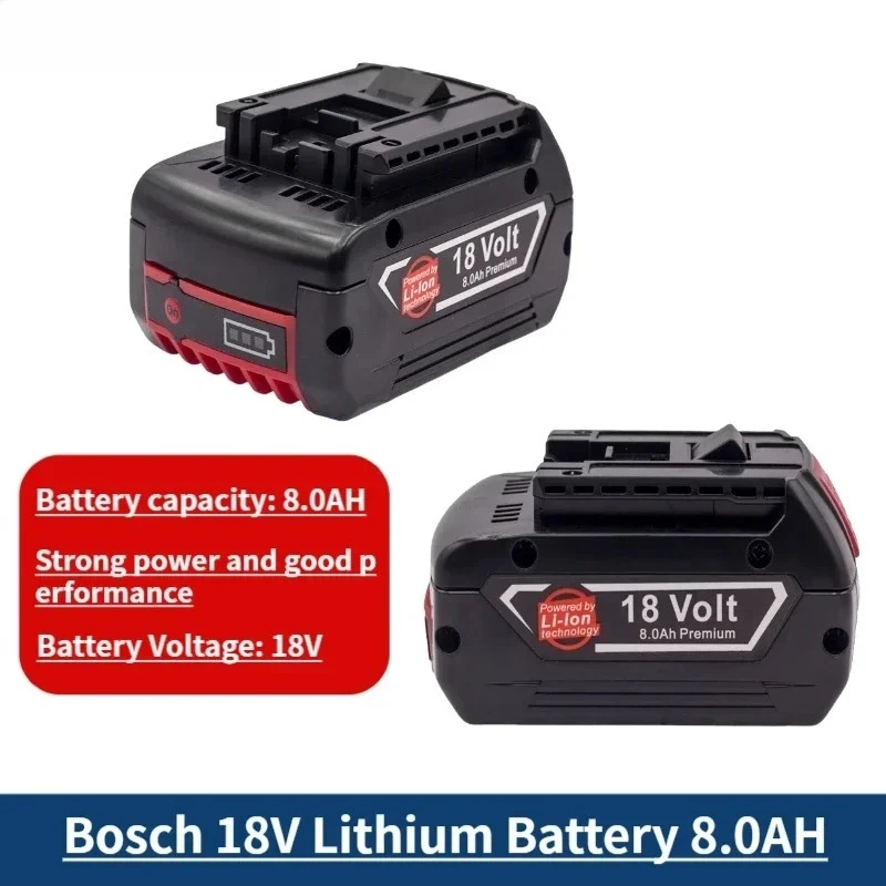 

Suitable For BOSCH 18V 8000mAh BAT609 electric tool battery impact wrench electric drill backup battery