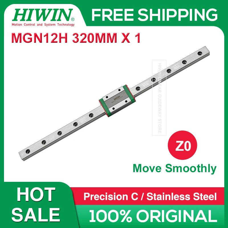 hiwin-ender-3-v2-linear-rail-hiwin-mgn12h-320mm-linear-rail-for-ender-3-ender-3-v2-ender-3-pro upgrades