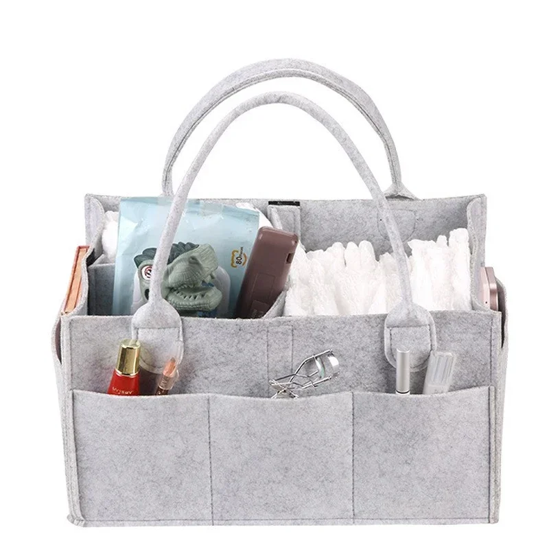 Description Picture 5 of itemBaby Diaper Ball Bag Car Nursery Essentials Storage Box Diaper Bag Baby Diaper Organizer Portable Holder Bag Change Table Holder