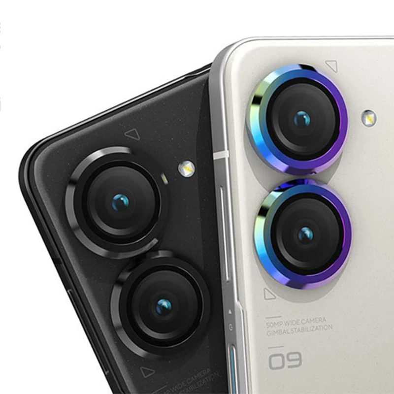 Premium Tempered Glass Camera Lens Protector and Screen Guard with Protective Case