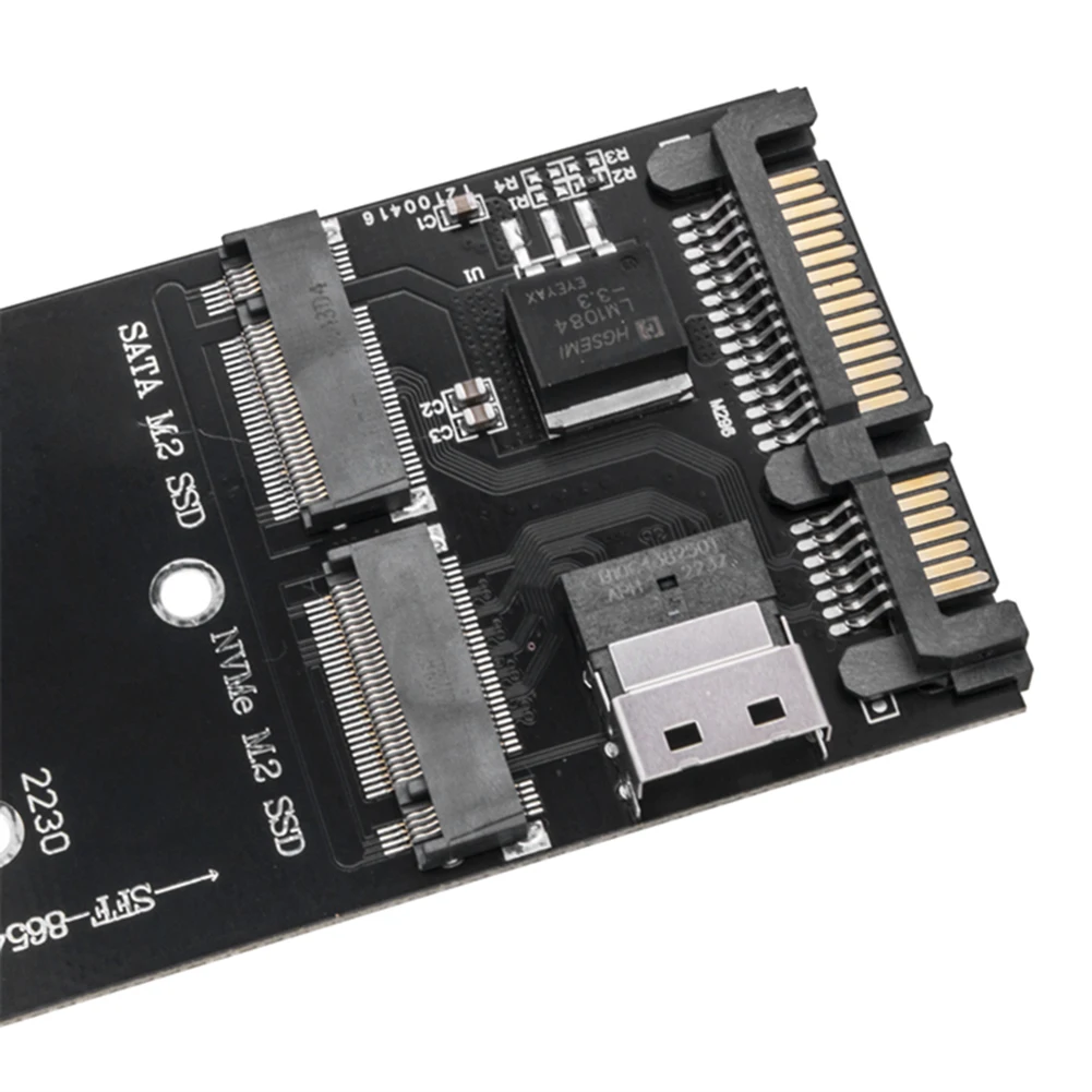 M2 to SATA Adapter for PC Desktop Mainboard Upgrade