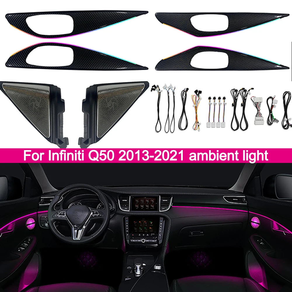 ForInfinitiQ5020132021LedreplacementInteriorambientlightLed