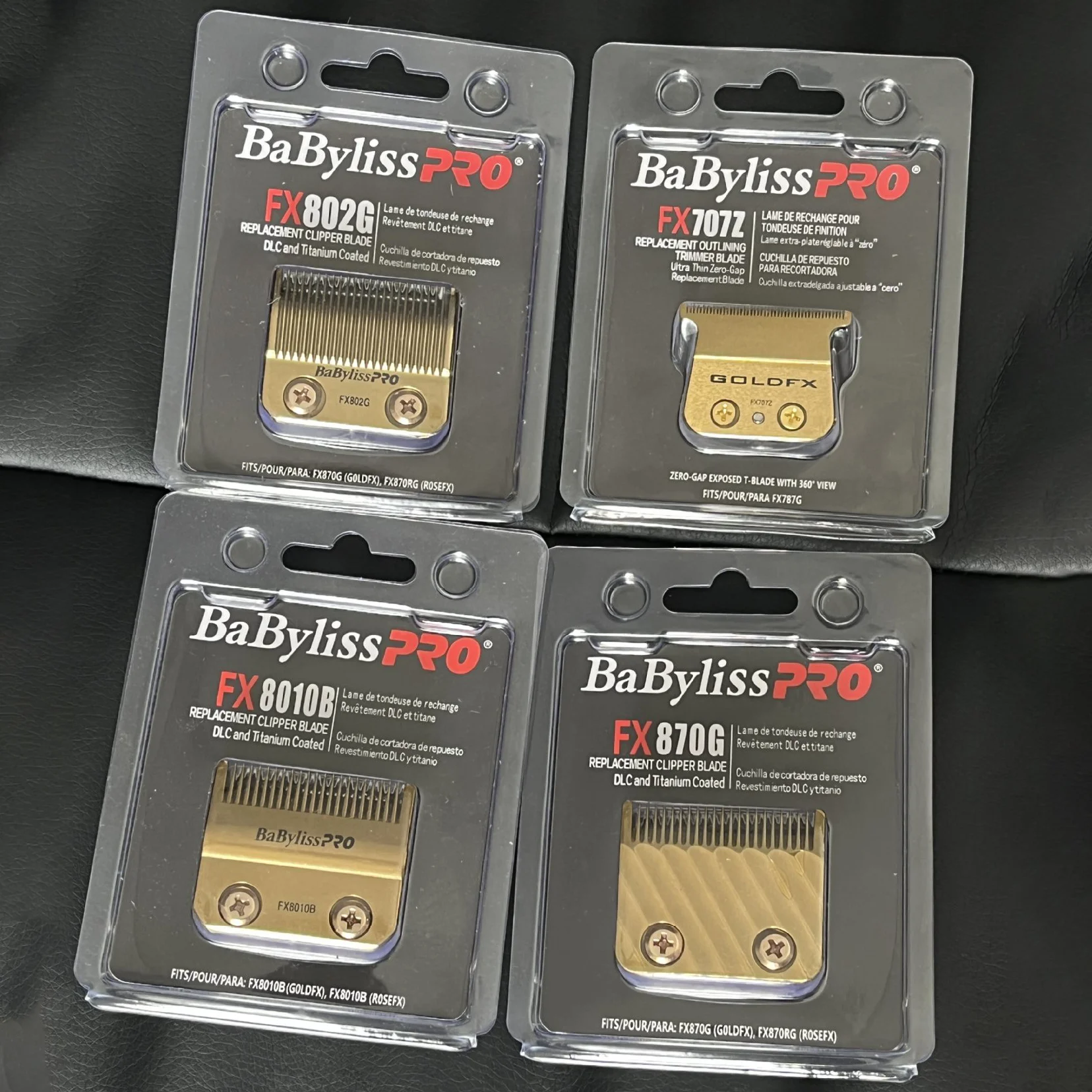 Compatible with BaByIissPRO FXRF2G replacement blade FX870G/FX707Z/FX8010B/FX802G trimmer hair clipper replacement faded blade 2