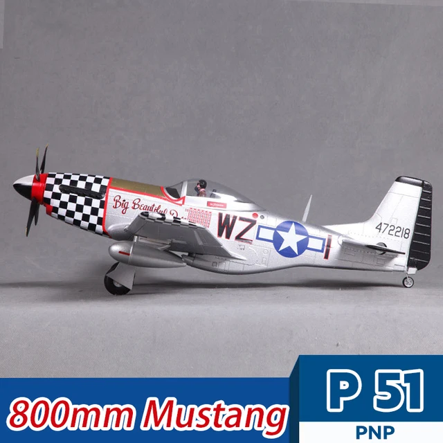 Introducing the FMS P51 Mustang: The Big Beautiful Doll of Model Planes