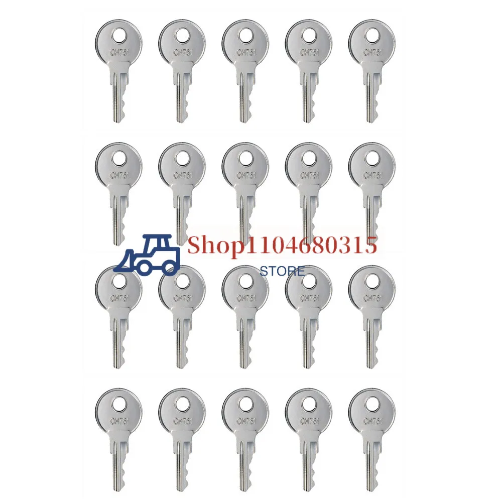 QTY 50 CH751 Key Camper RV Trailer Storage Compartment Door Tool Box Ford 99cent