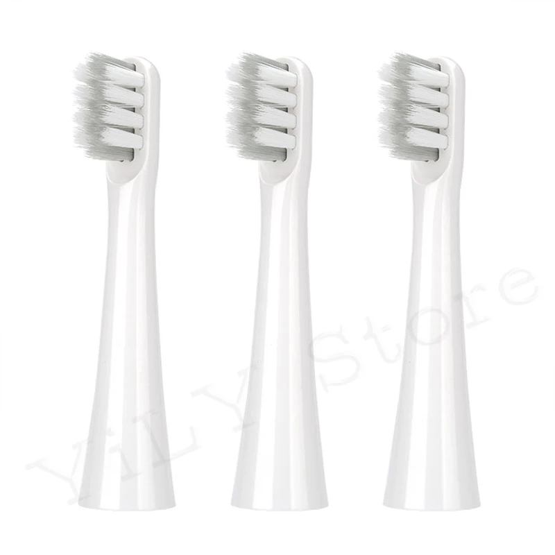 SOOCAS EX3 Replacement Toothbrush Heads For SO WHITE EX3 Electric Toothbrush DuPont Soft Bristles Replace Brush Head Nozzles 6