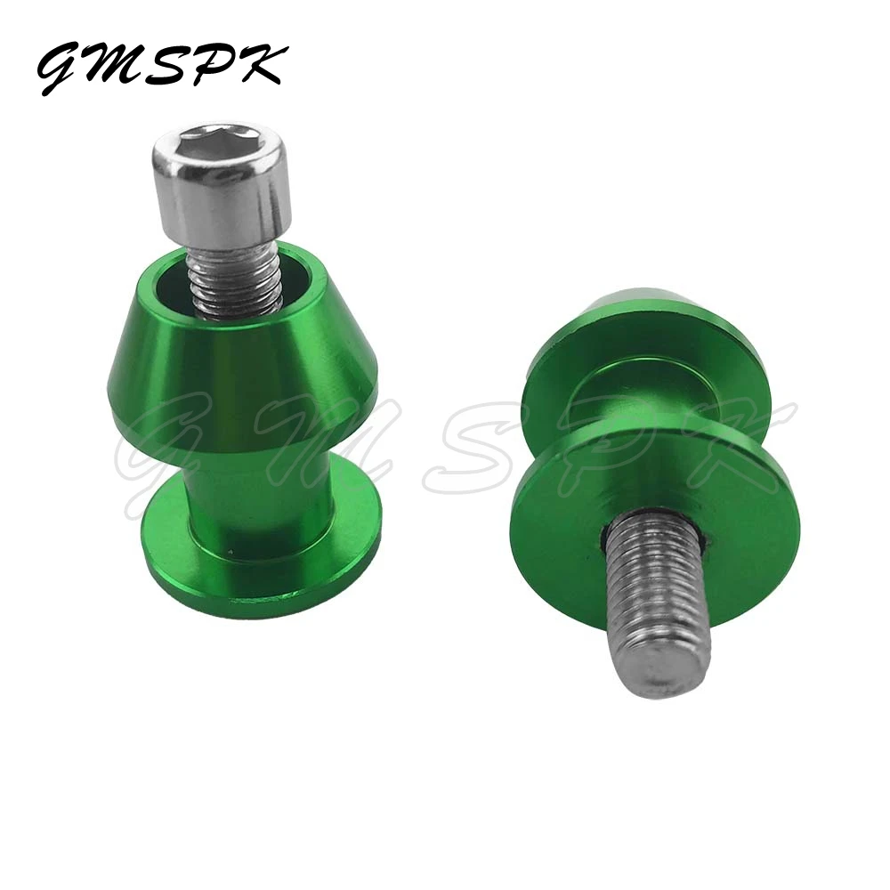2PCS 6/8/10MM Motorcycle Swingarm Spools Slider Stand Screws