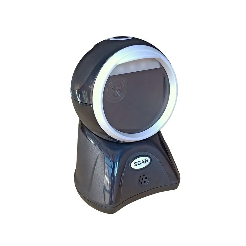 

Multi Directional Payment Usb Automatic Omni-directional 1d 2d Desktop Barcode Scanner For Supermarket