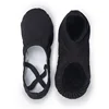 CLYFAN Women Ballet Shoes Canvas Girls Dance Slippers Split Sole Gymnastics Yoga Dancing Shoes Children Adult Ballerina Shoes 4
