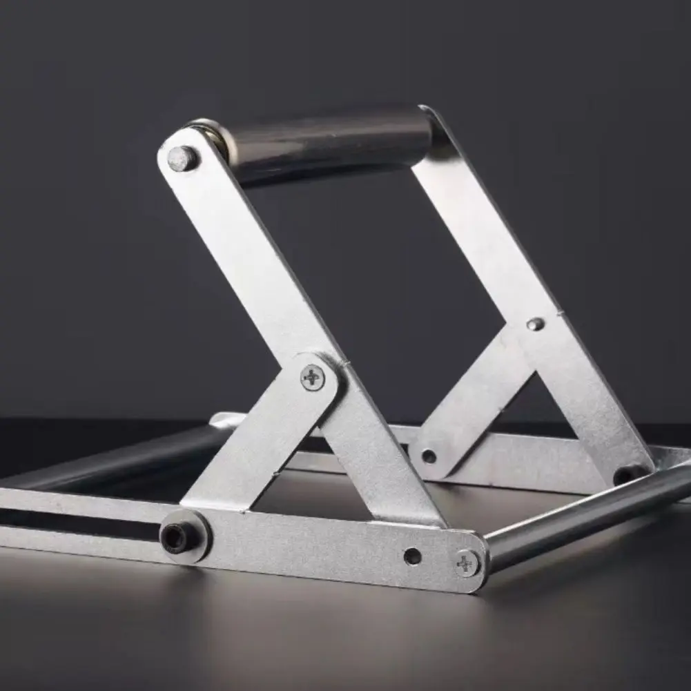 Table Saw Stand Adjustable Cutting Machine Support Frame Rust-proof Adjustable Height Metal Cutting Machine Work Support Stand table saw stand