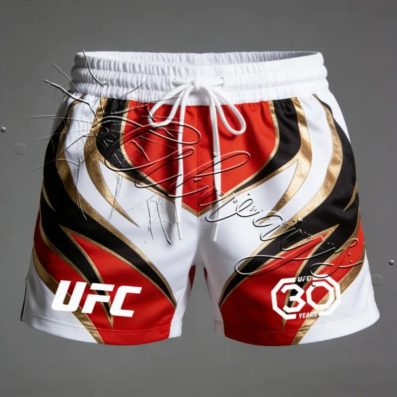 2026 Sommer Neue UFC MMA Enthusiast Training Schnell Trocknend Atmungsaktive Mesh Shorts Männer Kampf Wrestling Sanda Boxen Shorts