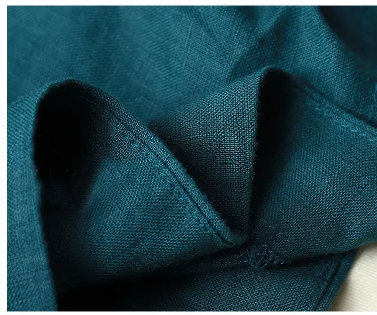 2023 Summer Women Shorts Elastic High Waist Solid Shorts Women Casual Loose Wide Leg Pants Femme Cotton And Linen Shorts Vintage
