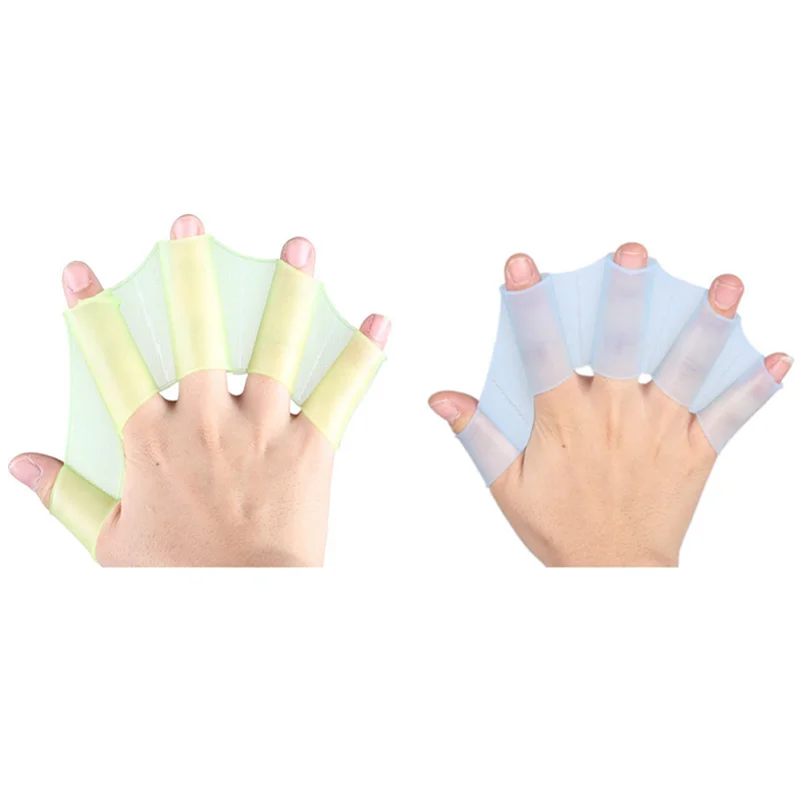 Flippers Hands - Jouets de piscine - Palettes à main - Palmes enfant -  Palmes à main