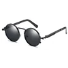 Retro Punk Spring Leg Round Sunglasses Men Polarized Metal Myopia Lens Prescription Sun Glasses Women 0 -0.5 -0.75 To -6.0 2