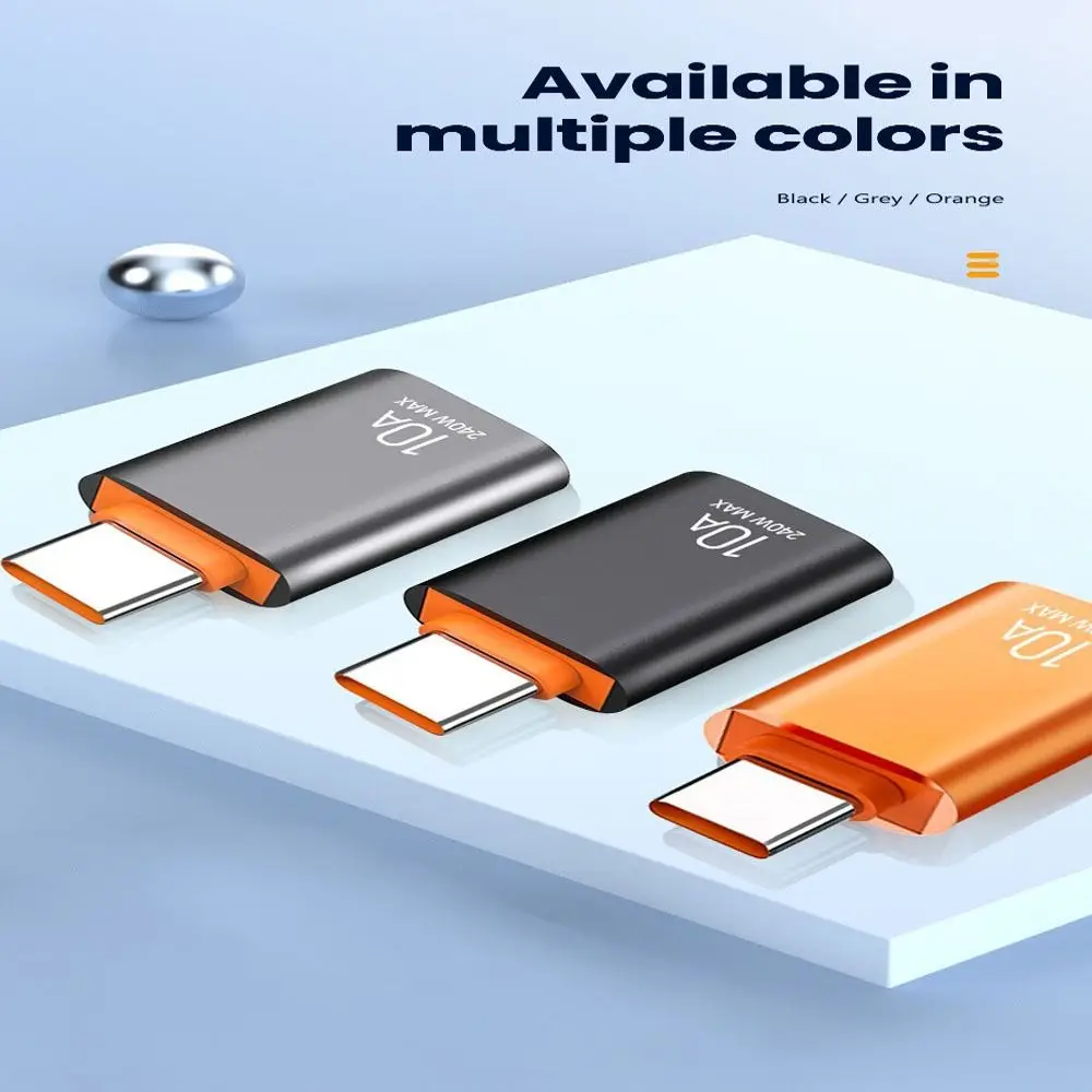 OTG Adapter USB To Type C Converter Transmission USB 2.0 Type C To Adapter Mini Metal Shell Fast Charging
