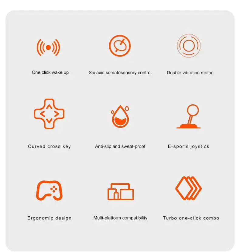 360 °, PC Joystick, controladores de choque
