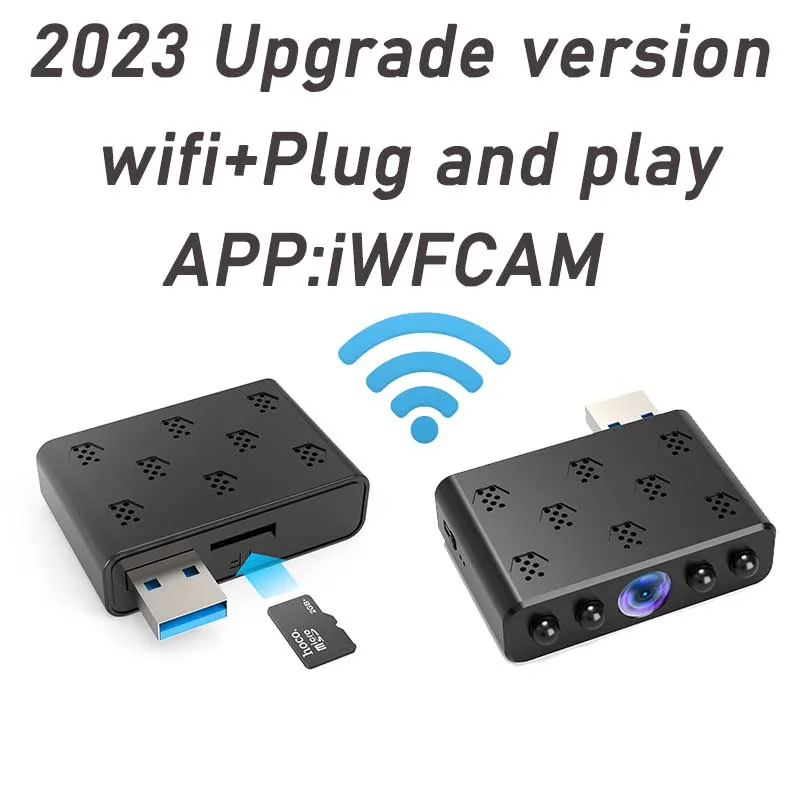 JOZUZE Ultra small HD 1080P WIFI Mini Camera Home Security Camcorder Night Vision Micro Video Voice Recorder Wireless Cam