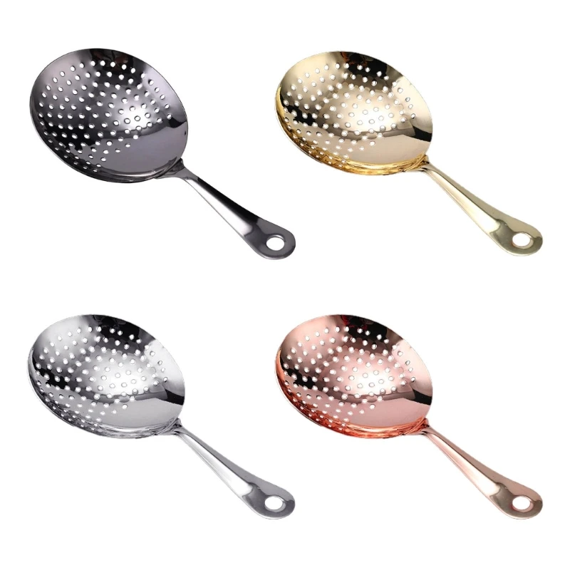 

Strainers Stainless Steel Cocktail Strainer Shakers Bartenders Wine Drink Ice-Cube Filter for Home, Commercial Bar
