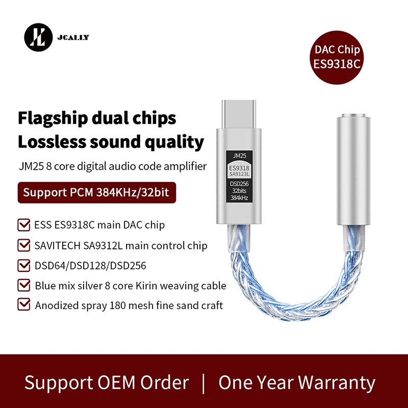 JCALLY JM30 JM30L Portable Amplifier Type-C Lightning To 3.5mm PCM 32bits/384KHZ DSD256 Digital Audio USB DAC For Android iPhone audio adapter,headphone amplifier,earphone amplifier adapter,audio converter adapter,headphone amplifier cable,audio converter,audio converter amplifier,headphone adapter,headphone amplifier adapter,earphone headphone adapter