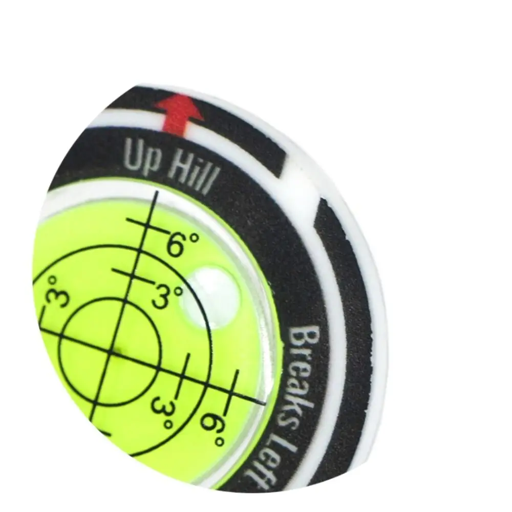 Hohe Präzision Golf Werkzeuge Leveler Klar & Transparent Ball Marker Golf Slope Meter Training Tool Einfache Verwenden Golf Wasserwaage – Detail 10