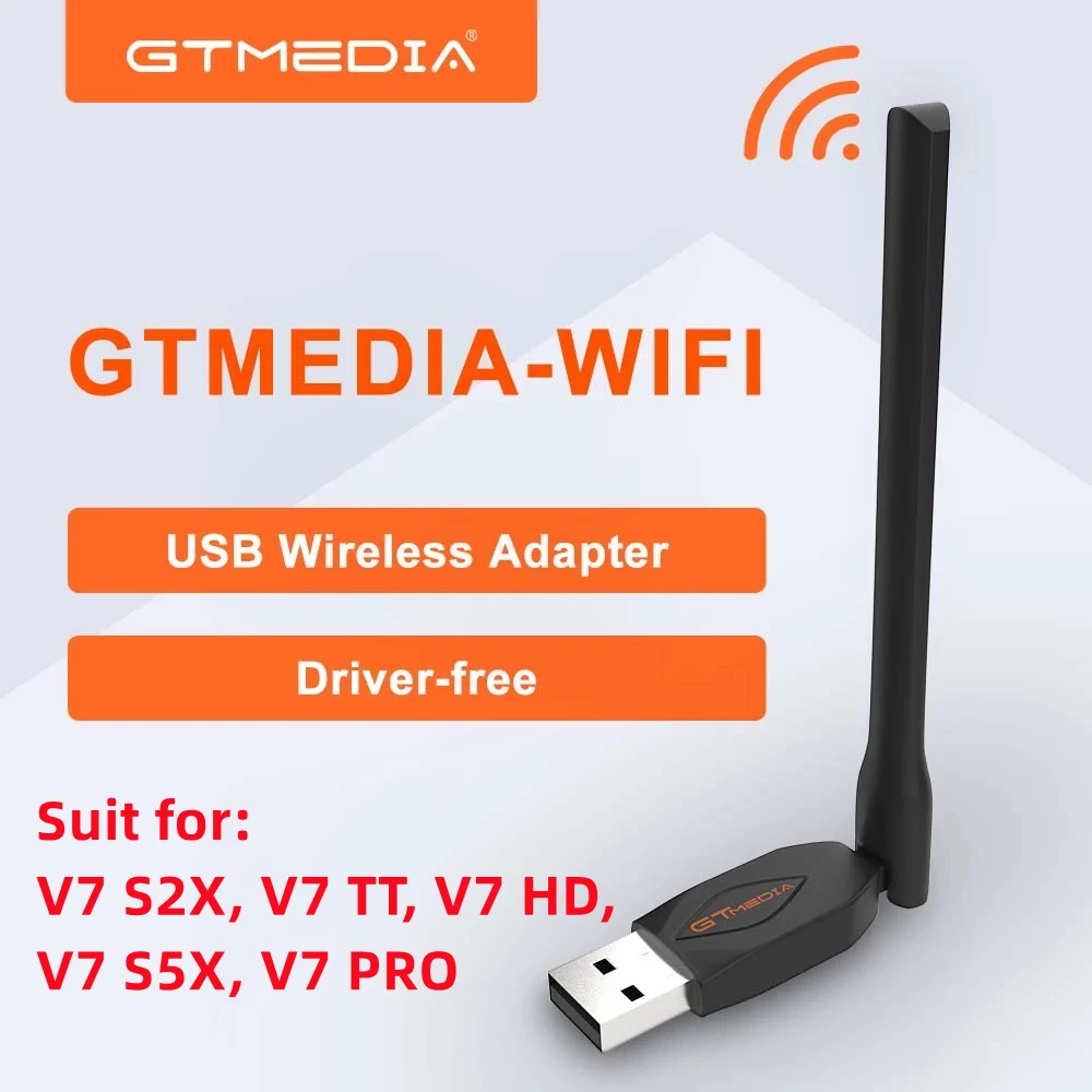 GTMEDIA USB Wifi Antenna USB Wi Fi Adapter Wi-fi Adapter Ethernet Wifi Dongle Free Driver For PC Desktop laptop Set Top TV Box usb wifi antenna dongle