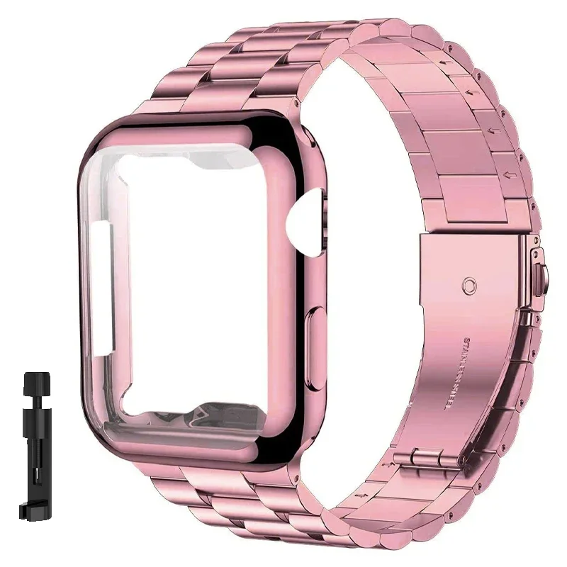 Stainless Steel Bracelet with Case