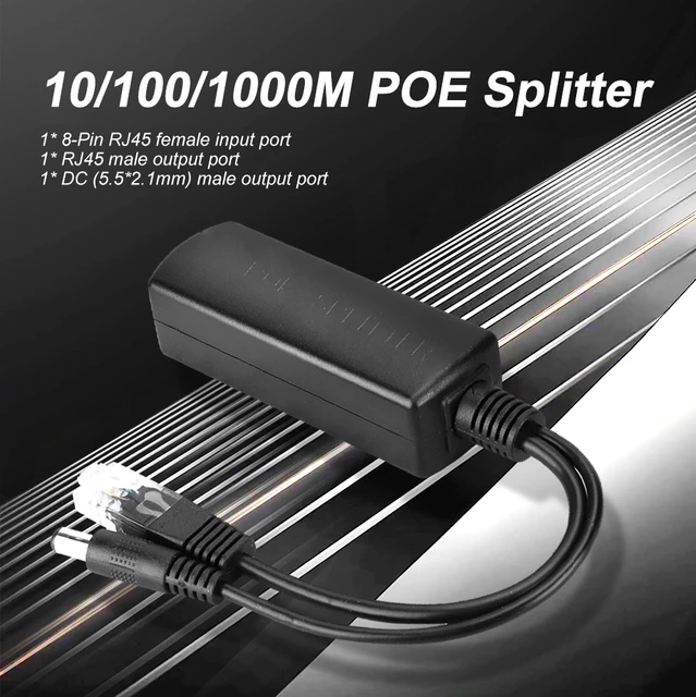 Ieee802.3af Poe Splitter 12v  Ieee802 3af Poe Splitter 12v - Poe