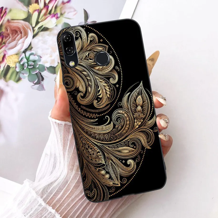 Stylish Black Soft TPU Phone Case - Sleek Protective Cover