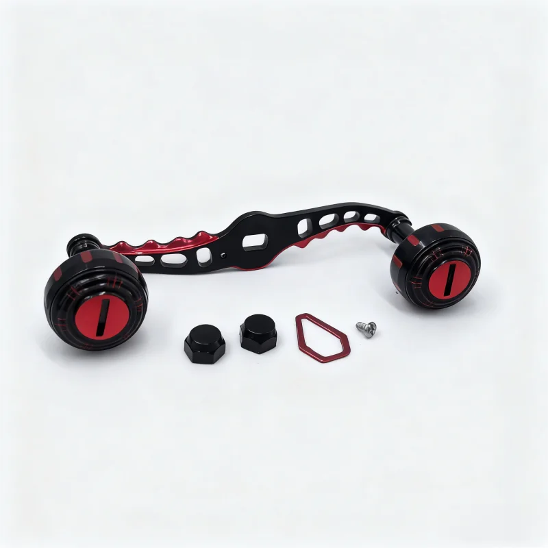 Lightweight Carbon Fiber Baitcasting Reel Handle Upgrade Kit
