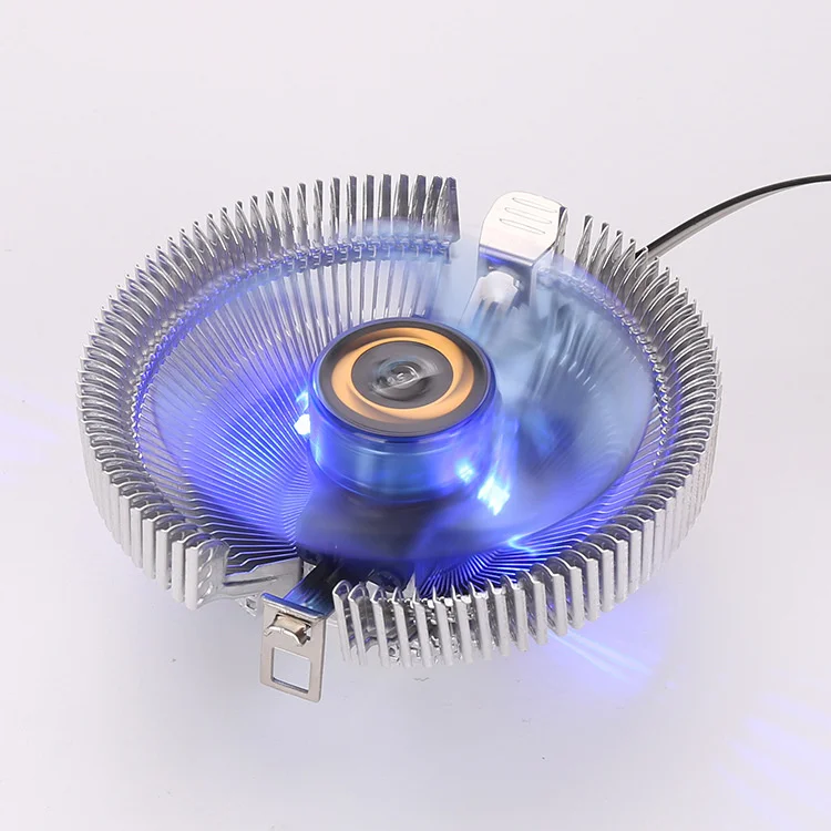 10pcs Blu Ray Cpu Fan Computer Radiator/ Applicable To Multiple Platforms/amd Intel Low-power Cpu Radiator