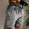 UETEEY Summer Shorts Men Gym Sport Running Squat Fitness Workout Man Short Pants Breathable Quick-drying Drawstring Mens Shorts 4
