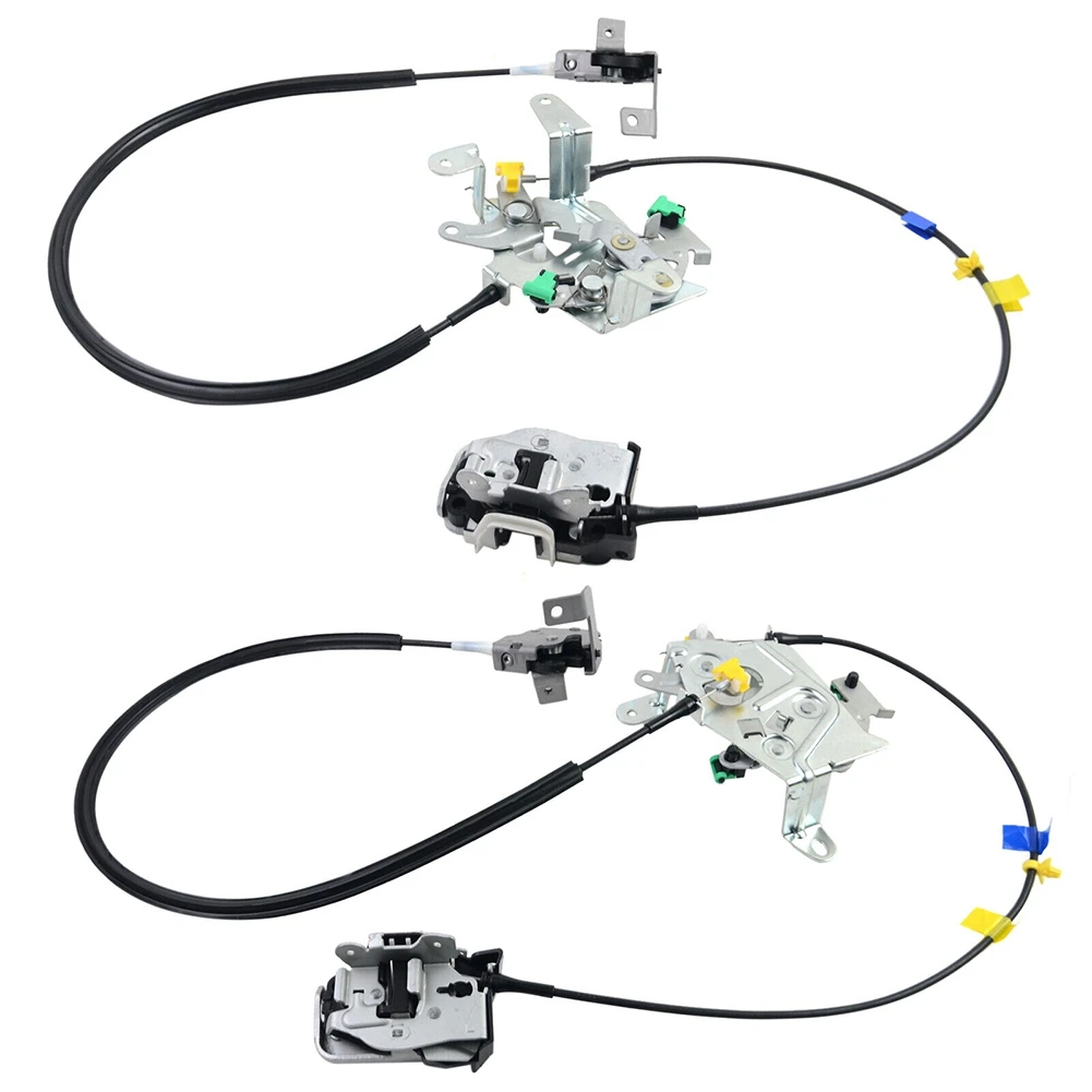 포드 F250-F550 슈퍼 듀티 도어 래치 잠금 케이블 확장 캡 후면 오른쪽 + 왼쪽 6C3Z28264A00A 6C3Z28264A01A