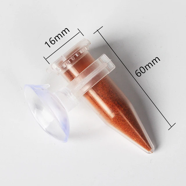 Automatic Fish Feeders for Tanks Mini Cone Shrimp Egg Worm Feeding Tool with Suction Cup Aquarium Accessories 5