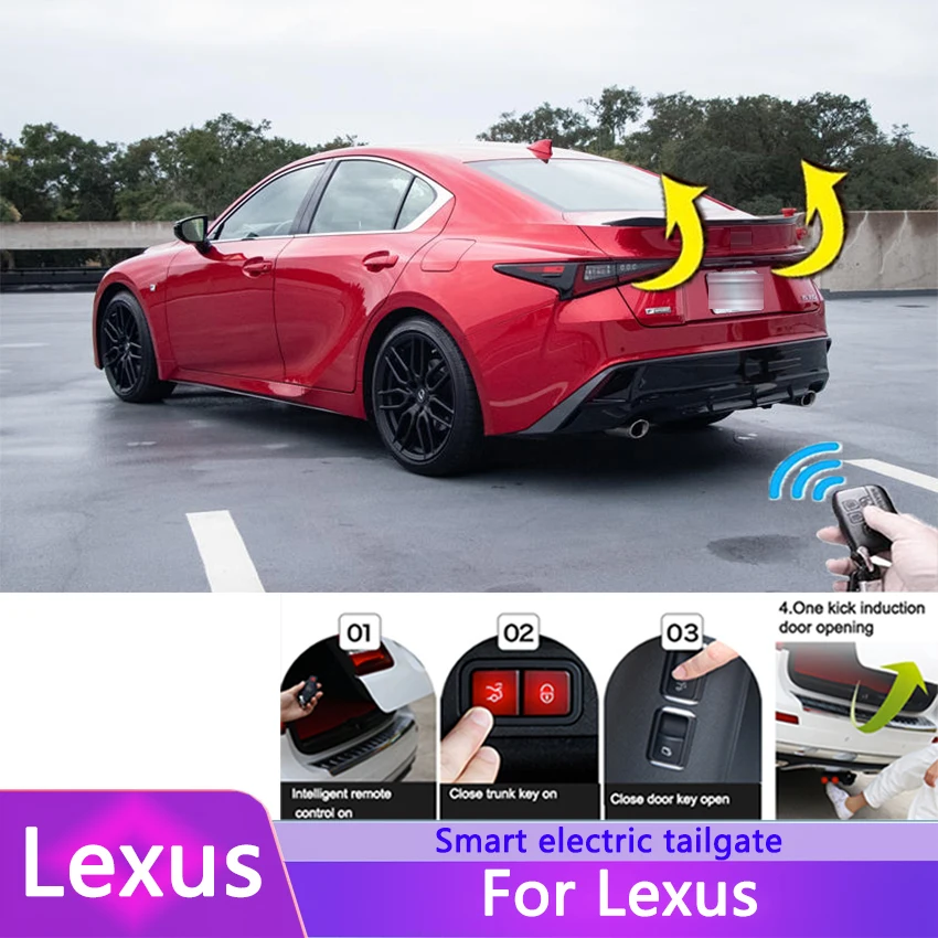 

Автомобильная электрическая задняя дверь для Lexus, интеллектуальная задняя дверь с питанием, обновленная декорация багажника