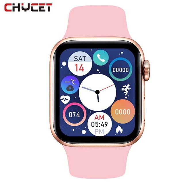 Gift Smart Watch Men Wireless Charging 44MM Dial Call Original IWO 1.75 Inch Smartwatch Smart Watches Women For Android IOS