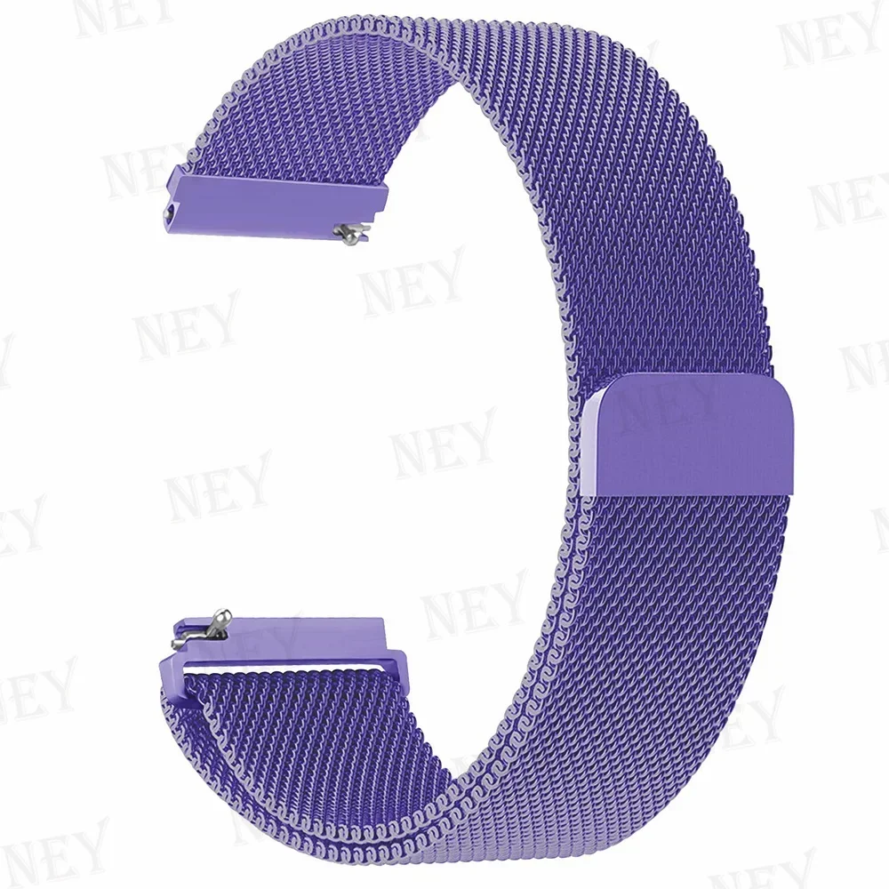 Elegant Milanese Loop Metal Bracelet Strap - 20/22mm