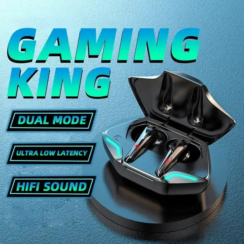 G11 TWS Gaming Earbuds Wireless Bluetooth Earphones With Mic Bass Audio Sound Positioning 9D Stereo Music HiFi Headset For Gamer