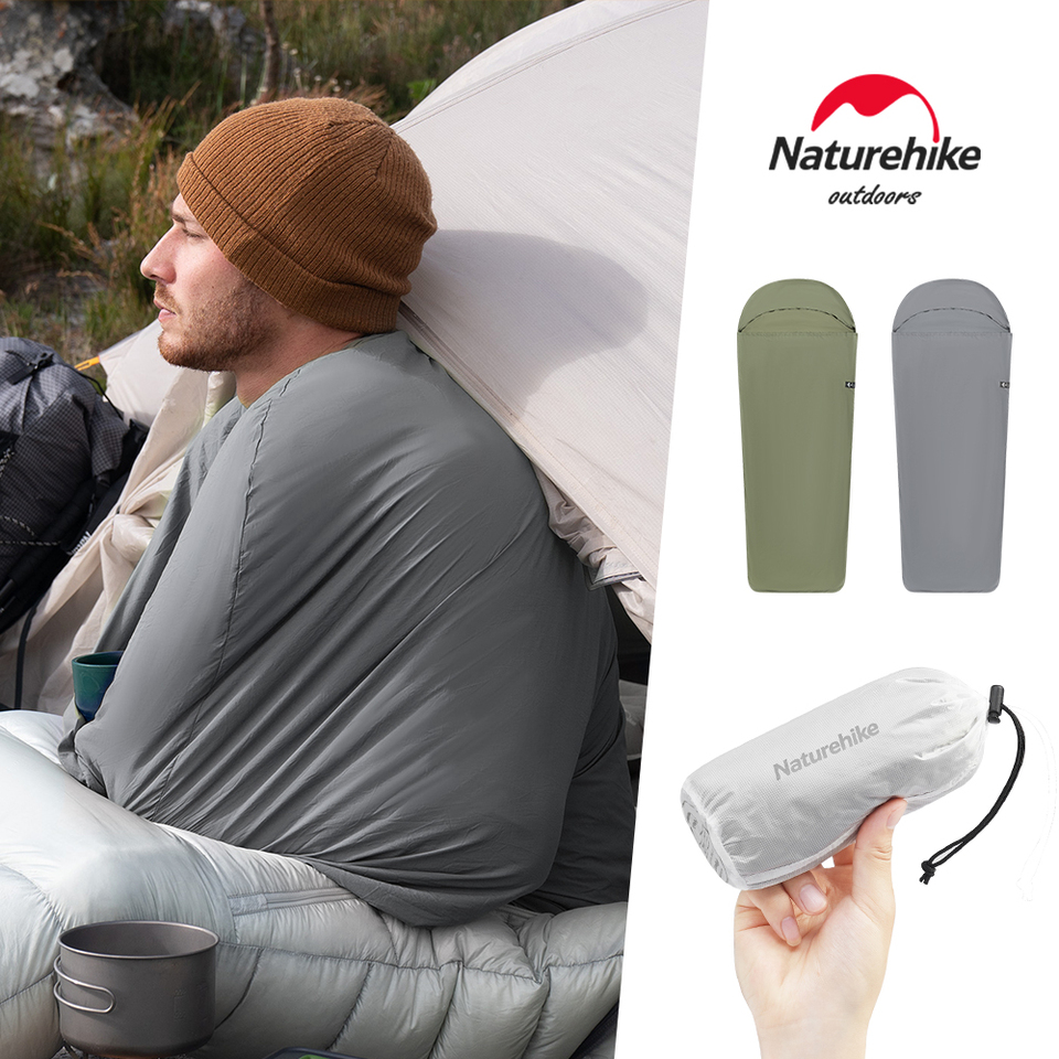 Naturehike Camping Sleeping Bag Liner Single Sleeping Bag Liner Mummy Sleeping Bag Liner Ultralight Portable Sleeping Bag Liner