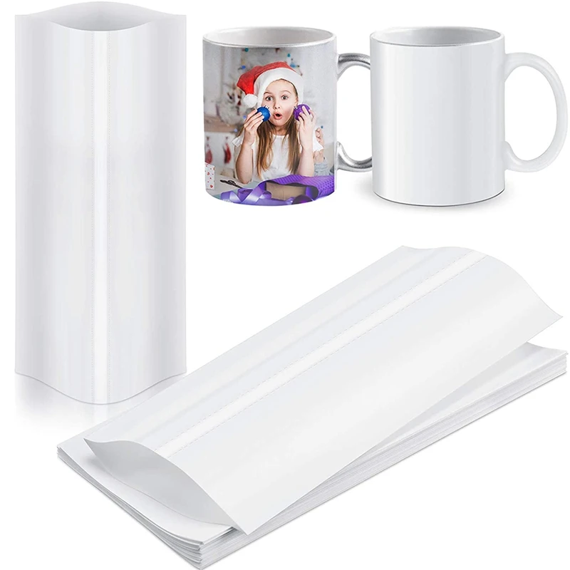 30Pcs Sublimation Shrink Wrap Film, 3 Sizes Heat Transfer Shrink Film Shrink  Wrap Bags White Wrap For Mug,Tumblers, Cups - AliExpress