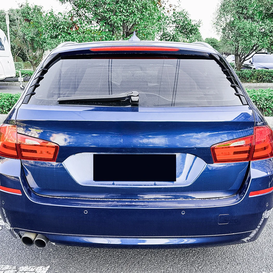 Rear Side Wing Spoiler Car Sticker Modification Car Body Kit car accessories car sticker double sided adhesive spoiler For BMW 5 Series F11 2011- Touring Edition