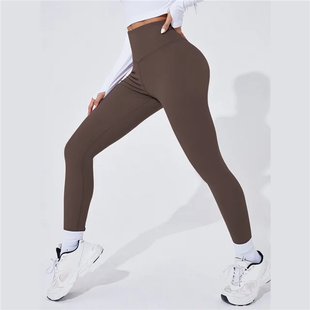 Loja Oficial Leggings NVGTN - Solid Seamless Leggings Mulher Taupe