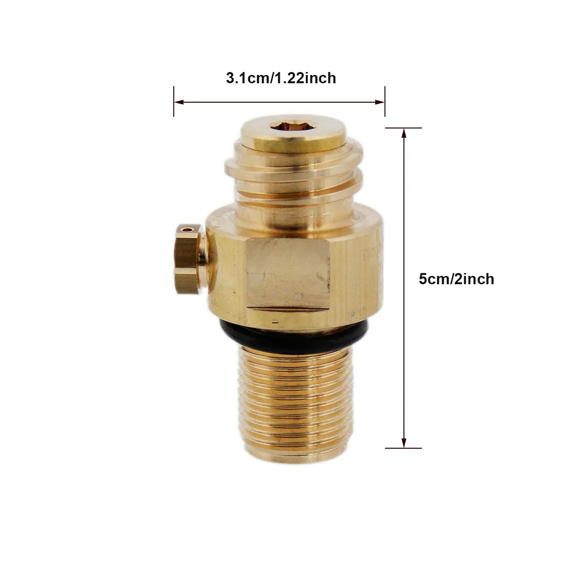 CO2 Bottle Replacement Valve Replacement Valve for Soda Bottle Cylinder Co2 Bottle Tank
