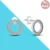 925 Silver Charm Double Hoop Earrings Fit Original Brand Charms Diy Fine Jewelry Women Gift For Fine Earring Making 48