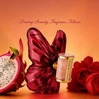 Parfum arabe Butterfly 80 ml pour femmes et hommes, eau de parfum fruitée et florale, parfum unisexe longue durée, parfum délicat en spray 5