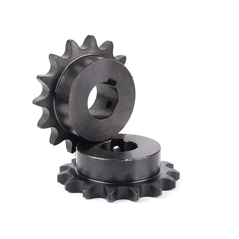 1Pcs 04C Chain Gear 45# Steel 20/24/25/30/36/40 Tooth 10-20mm Keyway Bore Industrial Sprocket Wheel Motor Chain Drive Sprocket