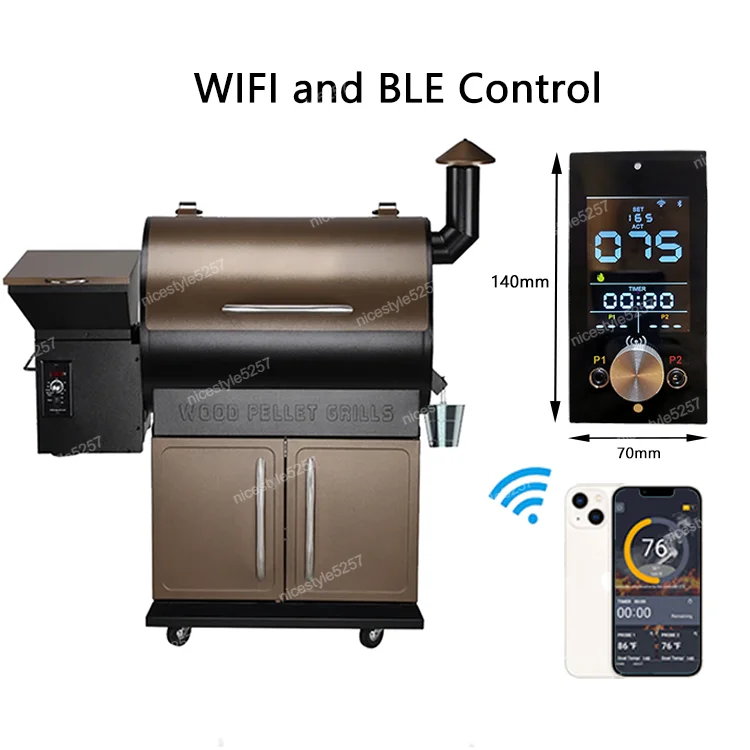 DIRECT IGNITER Digital Thermostat Controller W/ Meat Probes – Fits Traeger, Pit Boss & More