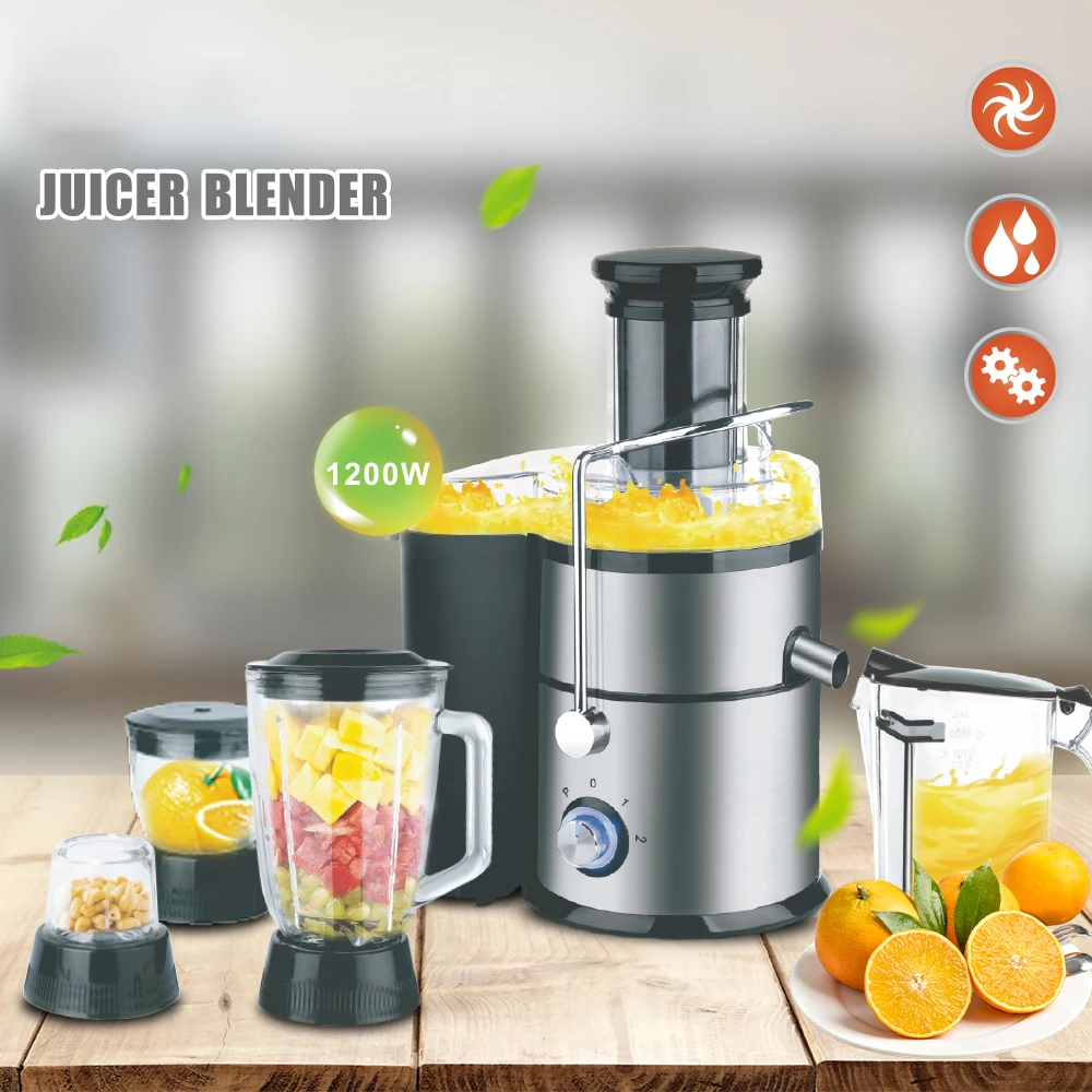 Machine d'Extraction de Jus Multifonction 4-en-1 